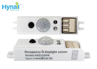Compact 12V DC PIR Motion Sensor IR Remote Commissioning Small Current