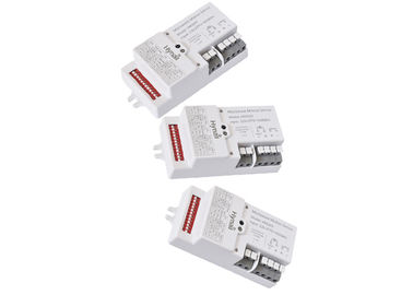 Microwave Motion sensor switch 120~277V motion detector white small size IP20 ETL certification 5 years warranty